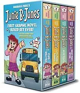 Set mit div. Artikeln (Set) Junie B. Jones First Graphic Novel Boxed Set Ever! (Graphic Novels 1-4) von Barbara Park, Colleen AF Venable, Honie Beam