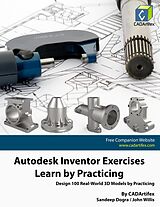 E-Book (epub) Autodesk Inventor Exercises - Learn by Practicing von Sandeep Dogra
