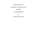 E-Book (epub) Benjamin R. Smith A Biography of My Quaker Ancestor von Richard Atwater Lutman