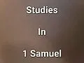E-Book (epub) Studies In 1 Samuel von James Dobbs
