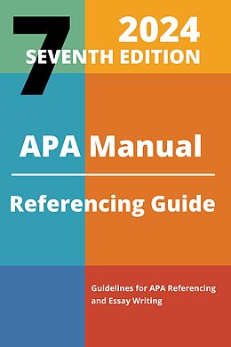 E-Book (epub) APA Manual 7th Edition 2024 Referencing Guide von Kelly Pearson
