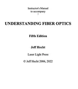 E-Book (epub) Instructor's Guide 5th ed Understanding Fiber Optics von Jeff Hecht