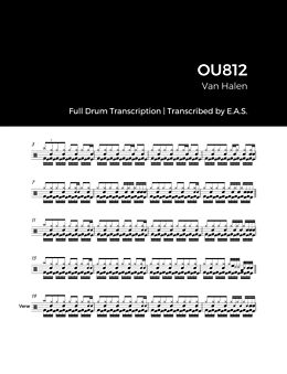 E-Book (epub) Van Halen - OU812 (Full Album Drum Transcriptions) von Evan Aria Serenity