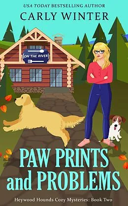 E-Book (epub) Paw Prints and Problems (Heywood Hounds Cozy Mysteries, #2) von Carly Winter