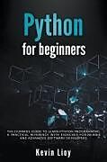 Couverture cartonnée Python for Beginners de Kevin Lioy