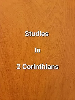 E-Book (epub) Studies In 2 Corinthians von James Dobbs