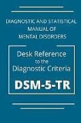 Couverture cartonnée DSM-5-TR Diagnostic And Statistical Manual Of Mental Disorders de Kelly Pearson