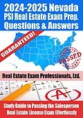 E-Book (epub) 2024-2025 Nevada PSI Real Estate Exam Prep Questions & Answers: Study Guide to Passing the Salesperson Real Estate License Exam Effortlessly von Real Estate Exam Professionals Ltd.