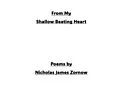 E-Book (epub) From My Shallow Beating Heart von Nicholas James Zornow