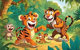 E-Book (epub) The Story of Three Animals (Kids) von Arif Ahmed