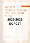 E-Book (epub) Medical surgical nursing one line short notes von Deepak Kumar