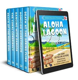 E-Book (epub) Aloha Lagoon Mysteries Boxed Set (Books 21-25) von Catherine Bruns, B. A. Trimmer, Kimberly Griggs