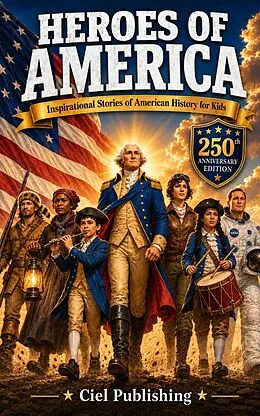 E-Book (epub) Heroes of America: Inspirational Stories of American History for Kids von Ciel Publishing