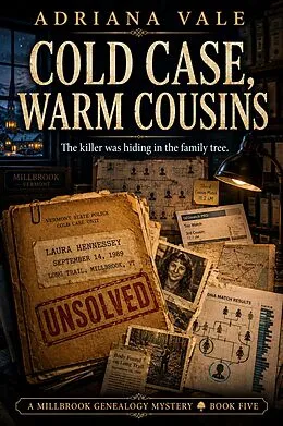 E-Book (epub) Cold Case, Warm Cousins: A Gripping Investigative Genetic Genealogy Thriller with a 1989 Unsolved Murder von Adriana Vale