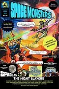 E-Book (epub) Space Monsters #2: The Night Slayers von Jason Brazeal, Elizabeth Belmont, Josh Hadley