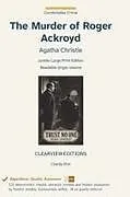 Fester Einband The Murder of Roger Ackroyd von Agatha Christie