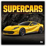 Kalender (Kal) Supercars 2026 12 X 24 Inch (Hanging) Monthly Square Wall Calendar Plastic-Free von Motor Club
