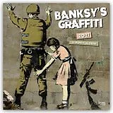 Kalender Banksy's Graffiti 2027  16-Monatskalender von Browntrout Publishers