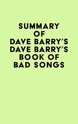 E-Book (epub) Summary of Dave Barry's Dave Barry's Book of Bad Songs von IRB Media