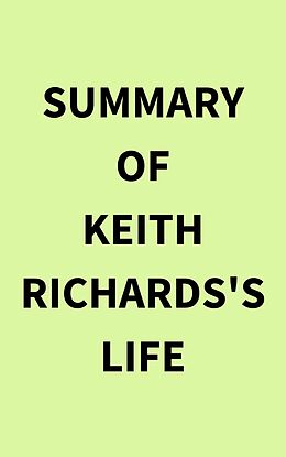 eBook (epub) Summary of Keith Richards's Life de IRB Media