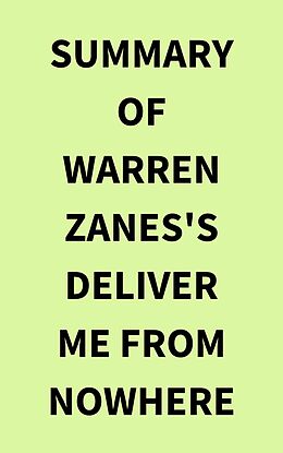 eBook (epub) Summary of Warren Zanes's Deliver Me from Nowhere de IRB Media