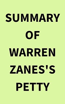 eBook (epub) Summary of Warren Zanes's Petty de IRB Media