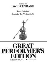 Serge Prokofieff Notenblätter Sonata op.56