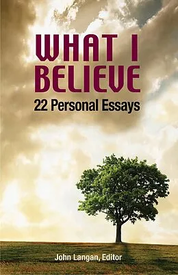 E-Book (epub) What I Believe von John Langan