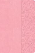 Couverture en cuir CSB Large Print Thinline Bible, Value Edition, Soft Pink Leathertouch de Csb Bibles By Holman