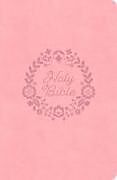 Couverture en cuir KJV Thinline Bible, Value Edition, Soft Pink Leathertouch de 