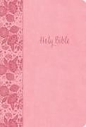 Couverture en cuir KJV Large Print Thinline Bible, Value Edition, Soft Pink Leathertouch de Holman Bible Publishers