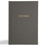 Livre Relié CSB Grace Bible, Charcoal Cloth Over Board (Dyslexia Friendly) de 2k, Denmark, Csb Bibles By Holman