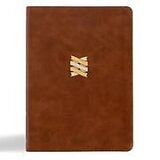 Leder-Einband CSB Connecting Scripture New Testament, Brown Leathertouch von Csb Bibles By Holman