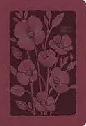 Leder-Einband Rvr 1960 Biblia Para Regalos Y Premios, Rubí Floral, Símil Piel von 