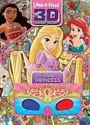 Livre Relié Disney Princess: Look and Find 3D de Pi Kids