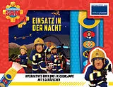 Pappband Feuerwehrmann Sam - Einsatz in der Nacht - Pappbilderbuch mit Taschenlampe und Glitzerseiten - Bilderbuch mit 5 tollen Geräuschen von 