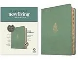 Leder-Einband NLT Wide Margin Bible, Filament Enabled (Leatherlike, Sage Green Palm, Indexed, Red Letter) von New Living Translation