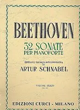 Ludwig van Beethoven Notenblätter 32 sonate vol.3 (nos.24-32)