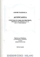 Astor Piazzolla Notenblätter Aconcagua per bandoneon (fisarmonica)