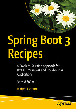 Couverture cartonnée Spring Boot 3 Recipes de Marten Deinum