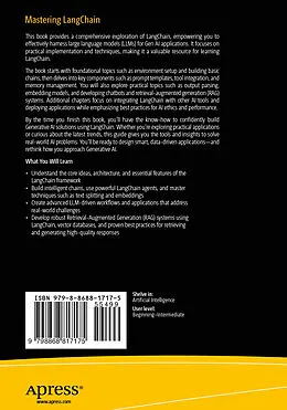 E-Book (pdf) Mastering LangChain von Sanath Raj B Narayan, Nitin Agarwal
