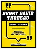 E-Book (epub) Henry David Thoreau - Quotes Collection von Quotes Metaverse