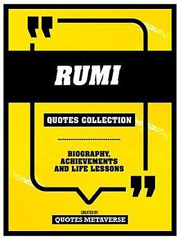 eBook (epub) Rumi - Quotes Collection de Quotes Metaverse