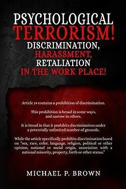 E-Book (epub) Psychological Terrorism! von Michael P. Brown