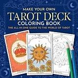 Couverture cartonnée Make Your Own Tarot Deck Coloring Book de Frechverlag