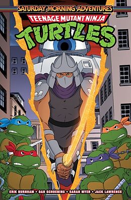 Couverture cartonnée Teenage Mutant Ninja Turtles: Saturday Morning Adventures, Vol. 4 de Erik Burnham, Dan Schoening, Jack Lawrence