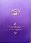 Couverture en cuir KJV Holy Bible, Delight Yourself in the Lord Life Verse Edition, Large Print, Royal Purple Ultrasoft de Whitaker House