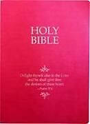 Couverture en cuir KJV Holy Bible, Delight Yourself in the Lord Life Verse Edition, Large Print, Berry Ultrasoft de Whitaker House