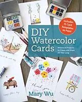 Kartonierter Einband DIY Watercolor Cards von Mary Wu