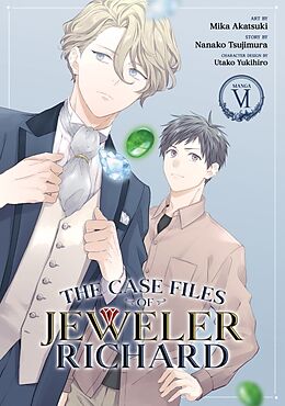 Couverture cartonnée The Case Files of Jeweler Richard (Manga) Vol. 6 de Nanako Tsujimura, Mika Akatsuki, Utako Yukihiro